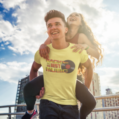 Camiseta " Back to the best music " - Made in Music