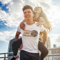 Camiseta " Back to the best music " - comprar online