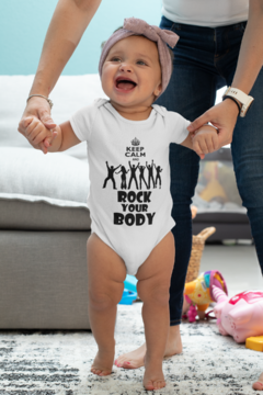 Body Infantil " Keep calm and Rock your Body "