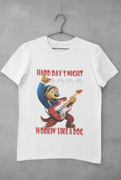 Camiseta Unissex "Hard day's night" - Made in Music