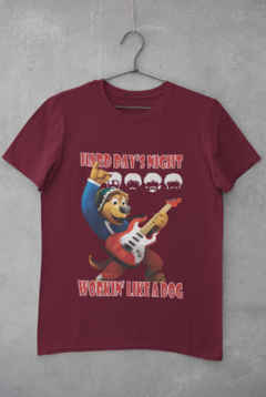 Camiseta Unissex "Hard day's night"