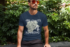 Camiseta Unissex " Dire Straits - Money for Nothing "