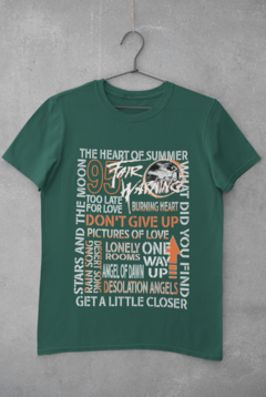 Camiseta Unissex "Fair Warning - Rainmaker - 1995" na internet