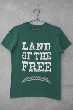 Camiseta Unissex "Gamma Ray - Land of the free" - comprar online