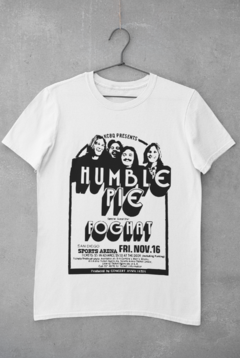 Camiseta Unissex "Humble Pie / Foghat - Vintage Concert Poster"