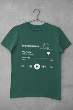 Camiseta Unissex " Lenny Kravitz - Fly Away " na internet