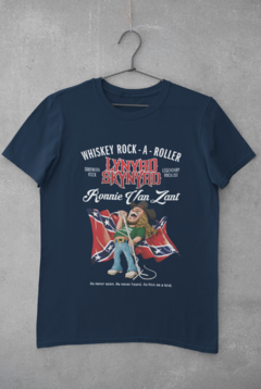 Camiseta Unissex " Lynyrd Skynyrd - Ronnie Van Zant "
