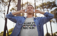 Camiseta " Made in Music " - comprar online