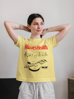 Camiseta " Music's Health " - Made in Music