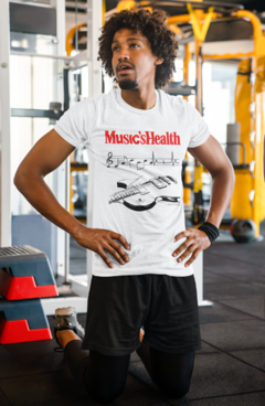 Camiseta " Music's Health "