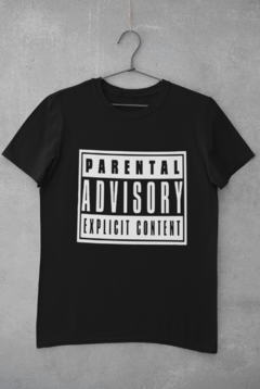 Camiseta "Parental Advisory Explicit Content"