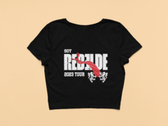 Camiseta Cropped " Soy Rebelde - RBD - 2023 Tour " (Modelo 1)