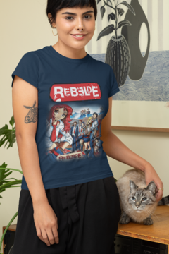 Camiseta " Rebelde - RBD - Mangá (Modelo 2)