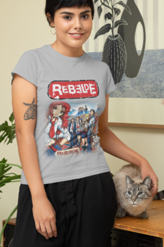 Camiseta " Rebelde - RBD - Mangá (Modelo 2) - loja online
