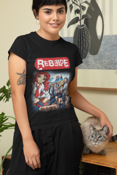 Camiseta " Rebelde - RBD - Mangá (Modelo 2) - Made in Music