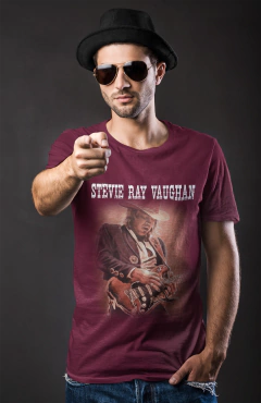 Camiseta " Stevie Ray Vaughan "