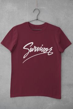 Camiseta Unissex "Survivor" na internet