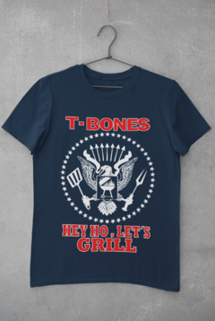 Camiseta Unissex " T-BONES - LET´S GRILL" - comprar online