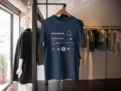 Camiseta Unissex "Pra dizer Adeus"