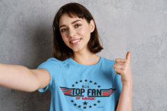 Imagem do Camiseta " Top fan "
