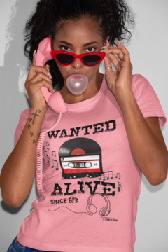 Camiseta " Wanted Alive " - loja online