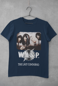 Camiseta Unissex " WASP - W.A.S.P. - The Last Command " na internet