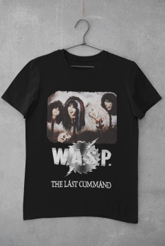 Camiseta Unissex " WASP - W.A.S.P. - The Last Command " - Made in Music