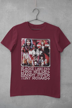 Camiseta Unissex " WASP 1984 - Contra capa " - comprar online