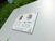 Placa em porcelana 24x18cm para casais duas pessoas com frase - Pragma Letreiros e placas para cemitério, túmulos, jazigos lápides e sepulturas.