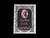 Placa em porcelana 18x24cm Azul com frase