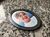 Moldura para foto em porcelana 7x9cm para cemitério em ACM - Cromada - loja online
