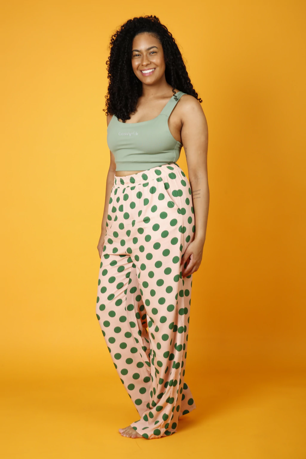 Calça Dandara em Viscose estampada