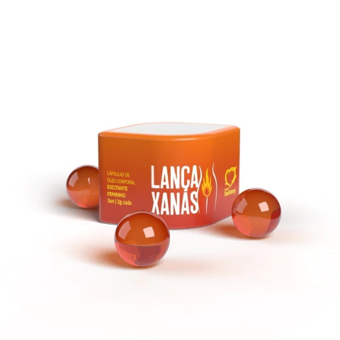 Lança Xanas Cápsula Excitante Feminino
