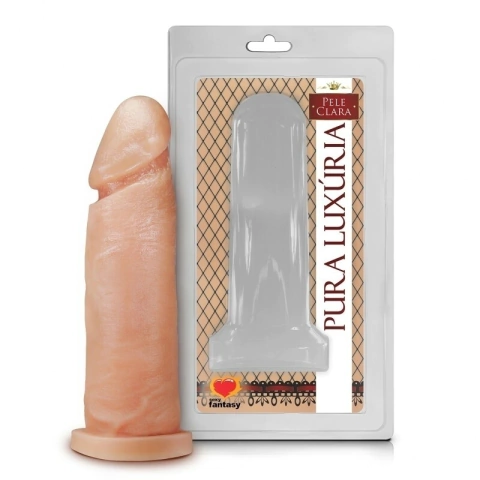 PA010-PÊNIS REALÍSTICO SEM ESCROTO MACIÇO - 15,3 X 4,5 CM