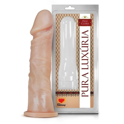 PA016 - PÊNIS REALÍSTICO SEM ESCROTO MACIÇO - 18,5 X 4,2 CM