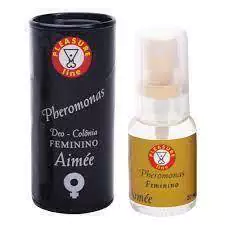 Perfume Feminino Pheromonas Aimée Deo Colônia 20ml