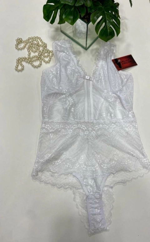 Y7059 BODY COM ARO SEM BOJO BRANCO