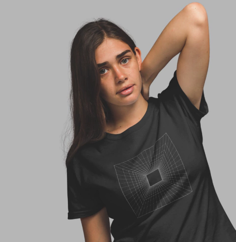 Camiseta Ângulo Quadrado