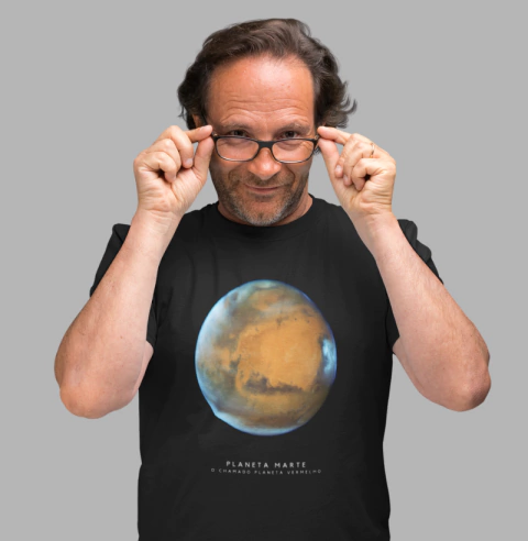 Camiseta Planeta Marte