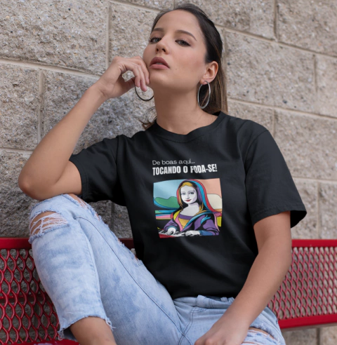 Camiseta De Boas Aqui...