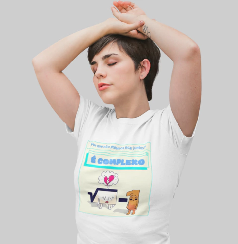 Camiseta É Complexo - comprar online