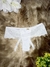 Tanga Bia Renda com Persex Branca Tam. M - comprar online