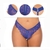 Tanga Erótica Renda Azul Único