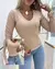 Blusa Peluciada decote V - Riarimar Modas