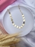 Pulseira medalhinhas banhada a ouro