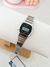 Relógio Casio vintage mini prata fundo preto - 1ª linha premium - Jolie Acessórios | Atacado de Semijoias e Acessórios Femininos