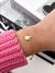 Pulseira nossa senhora banhada a ouro