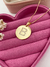 Colar longuinho medalha letra cravejada luxo banhado a ouro - Jolie Acessórios | Atacado de Semijoias e Acessórios Femininos