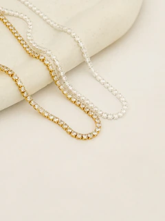 Choker riviera cristal
