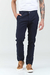 Pantalón chino Slim de gabardina Azul - comprar online